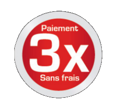 Paiement en 3x sans frais
